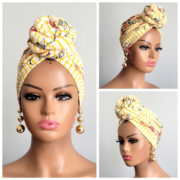 Brand New Pre-tied Handmade Turban - Picture 1 of 1
